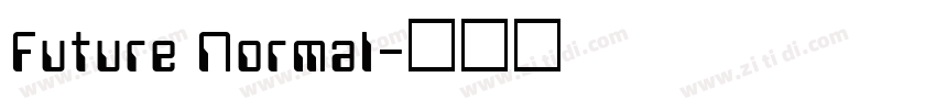 Future Normal字体转换